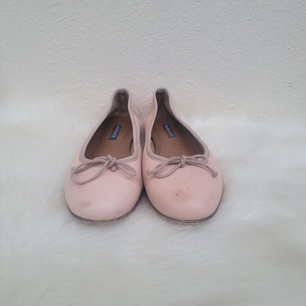 MARGAUX The Demi  Leather Ballet Flat Shoe Women’s Size 8.5 M Preppy Academia